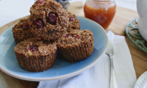 Read more about the article Yummy Vegan Hearty Bran Muffins