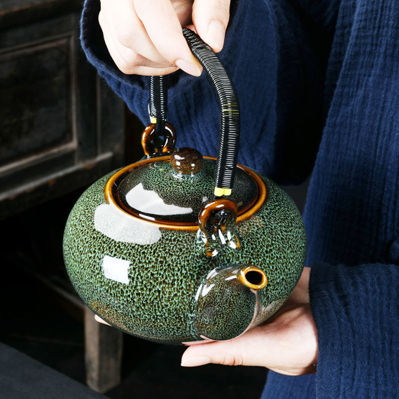 Beautiful Large Capacity Household Ceramics Teapot